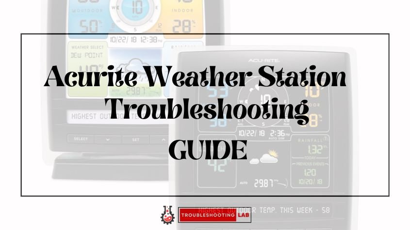 Acurite Weather Station Reset A Guide to Accurate Weather Readings