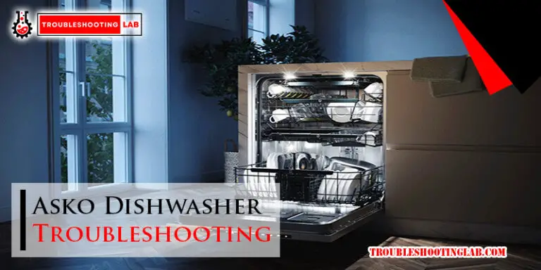 Asko Dishwasher Troubleshooting-Fi