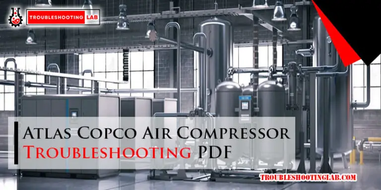 Atlas Copco Air Compressor Troubleshooting PDF-Fi