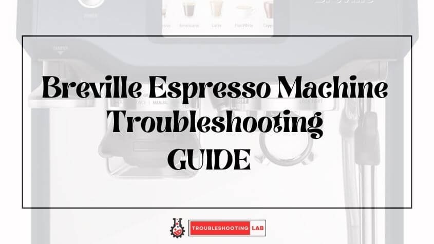 Illustration of Breville Barista Express Troubleshooting