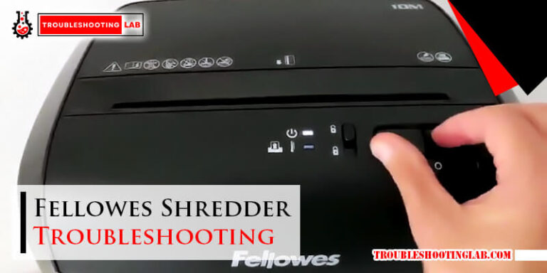 Fellowes Shredder Troubleshooting-FI