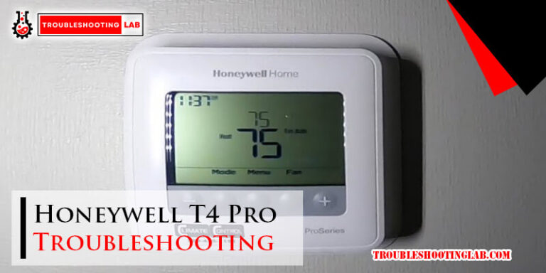 Honeywell T4 Pro Troubleshooting-Fi