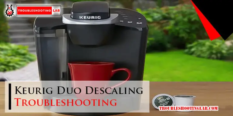 Keurig Duo Descaling Troubleshooting-Fi