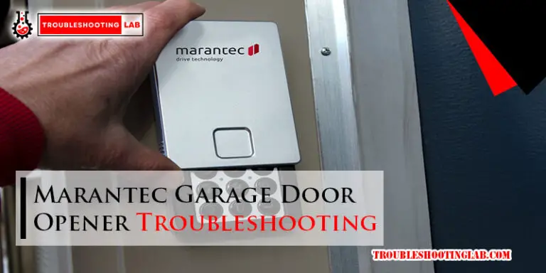 Marantec Garage Door Opener Troubleshooting-Fi