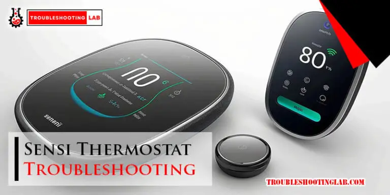 Sensi Thermostat Troubleshooting-Fi