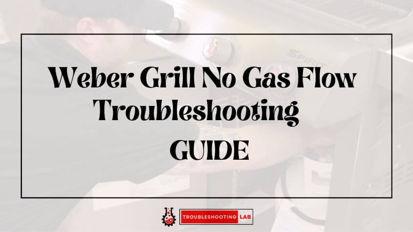 Weber Grill Troubleshooting No Gas Flow 1 