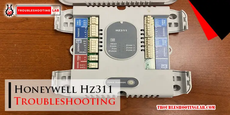 Honeywell Hz311 Troubleshooting-Fi