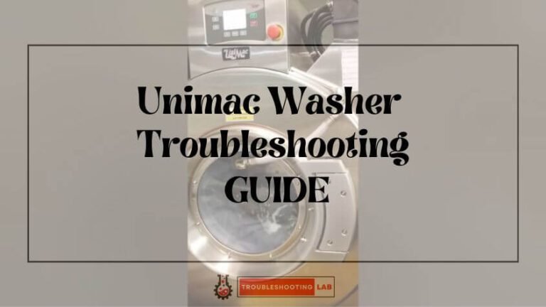 Unimac washing machine repair