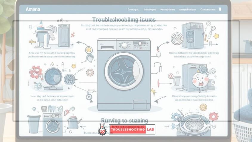 AMANA WASHER TROUBLESHOOTING MANUAL visual data 4