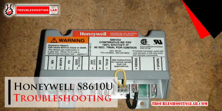 Honeywell S8610U Troubleshooting-Fi