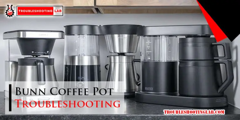 Bunn Coffee Pot Troubleshooting-Fi