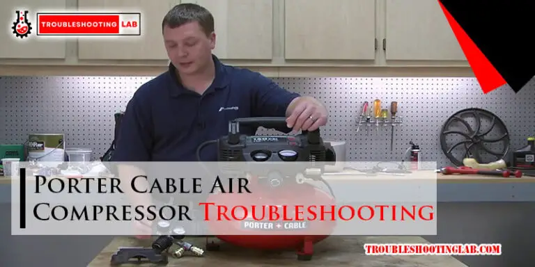 Porter Cable Air Compressor Troubleshooting-Fi