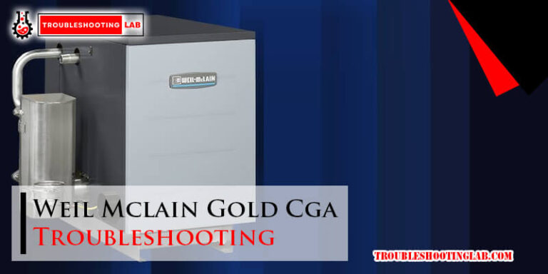 Weil Mclain Gold Cga Troubleshooting-Fi