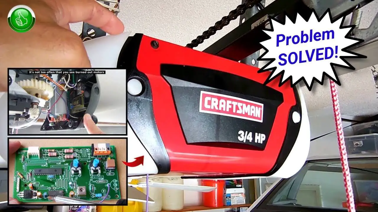 Craftsman Garage Door Openers Troubleshooting Troubleshooting Guide