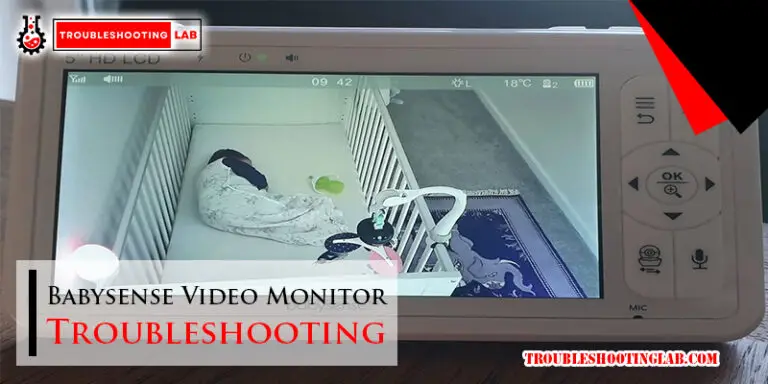 Babysense video monitor