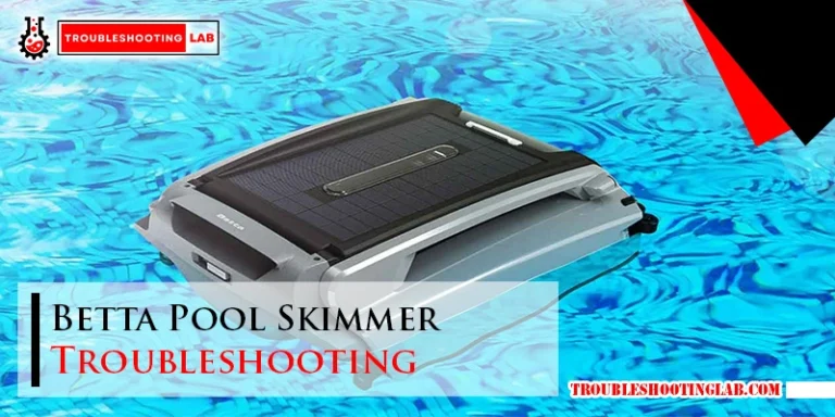 Betta Pool Skimmer Troubleshooting
