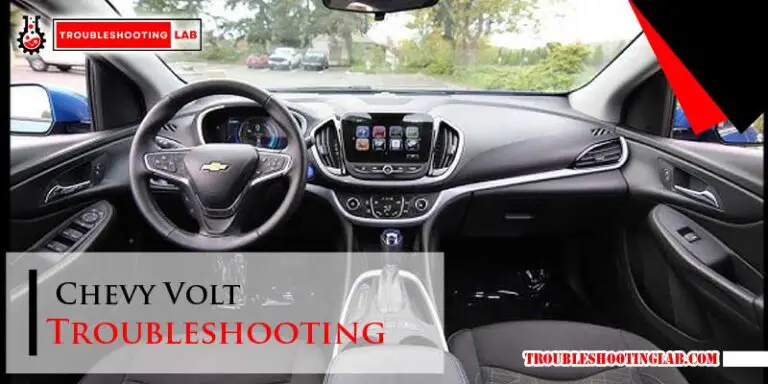 Chevy Volt Troubleshooting