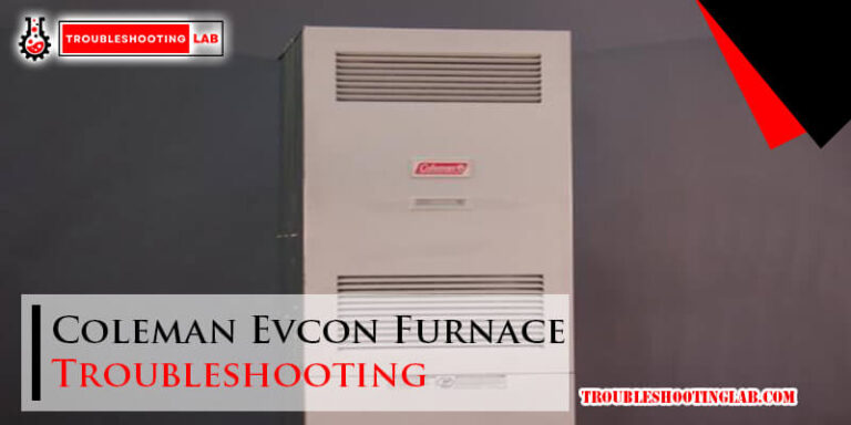 Coleman Evcon Furnace Troubleshooting-Fi