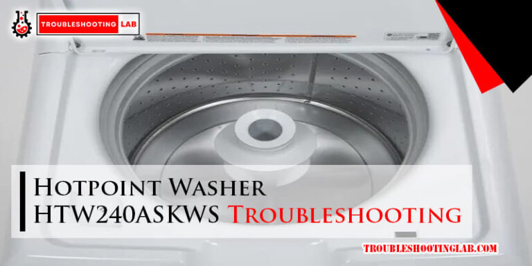 Hotpoint Washer HTW240ASKWS Troubleshooting-Fi