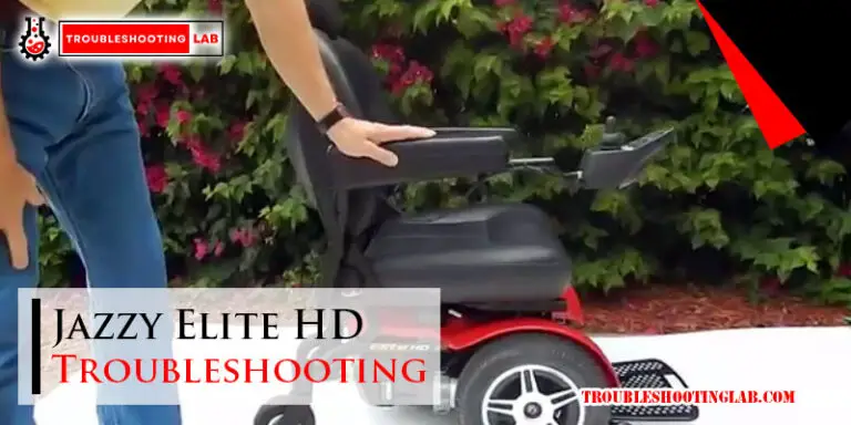 Jazzy Elite HD Troubleshooting-FI