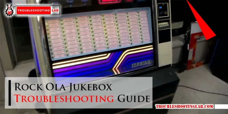 Rock Ola Jukebox Troubleshooting Guide