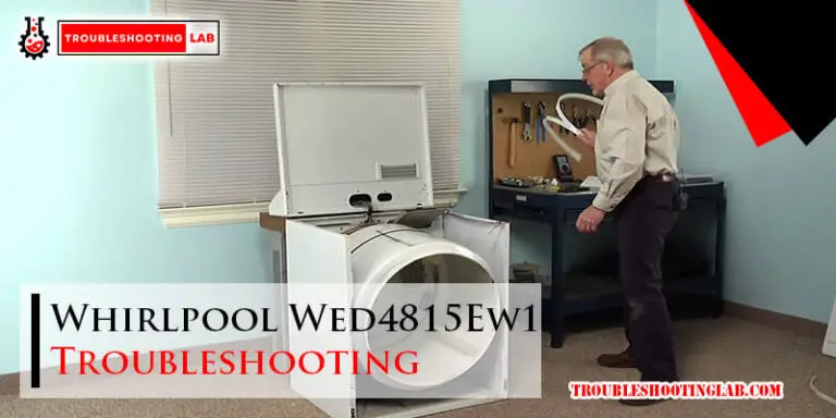 Whirlpool Wed4815Ew1 Troubleshooting-Fi