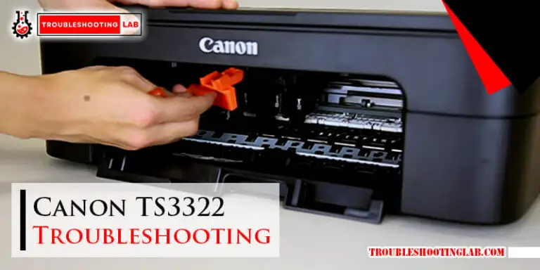 Canon TS3322 Troubleshooting-FI
