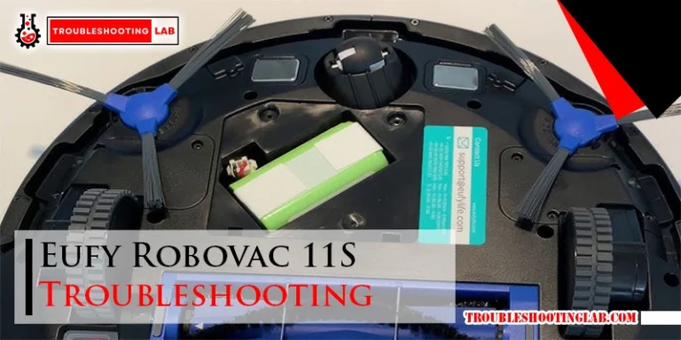 Eufy Robovac 11S Troubleshooting