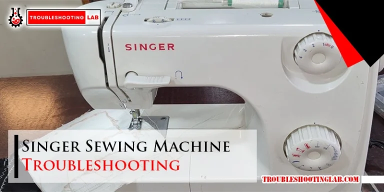 Singer Sewing Machine Troubleshooting