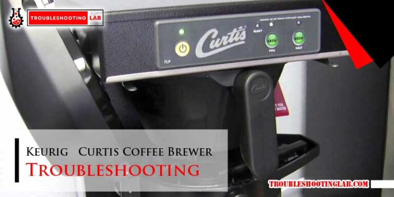 Curtis Coffee Brewer Troubleshooting