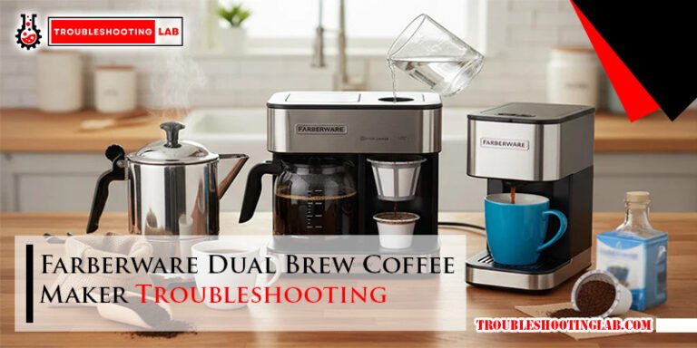 Farberware Dual Brew Coffee Maker Troubleshooting