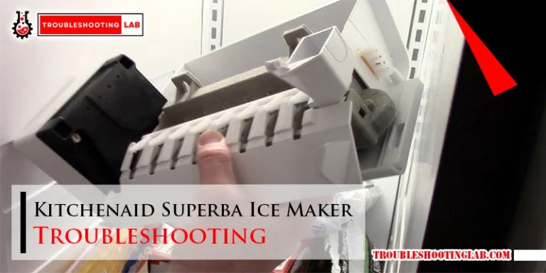 Kitchenaid Superba Ice Maker Troubleshooting