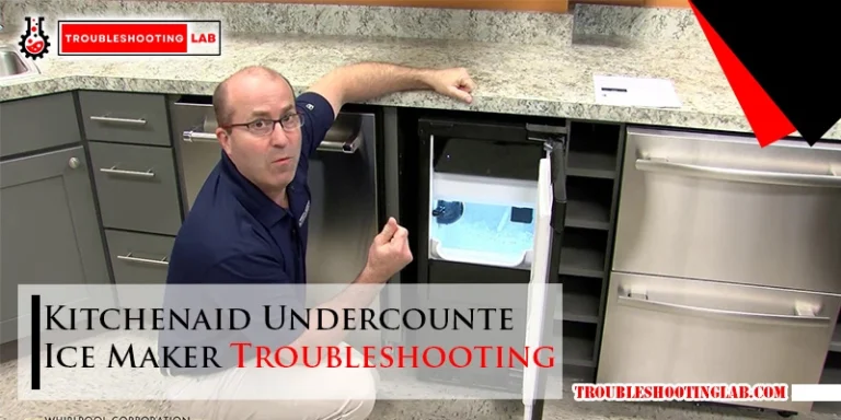 Kitchenaid Undercounter Ice Maker Troubleshooting