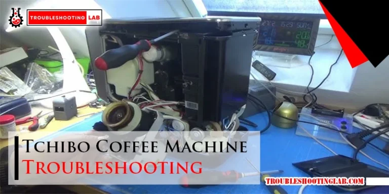 Tchibo Coffee Machine Troubleshooting