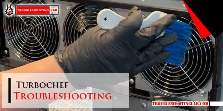 Turbochef Troubleshooting