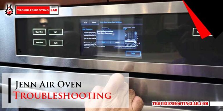 Jenn Air Oven Troubleshooting