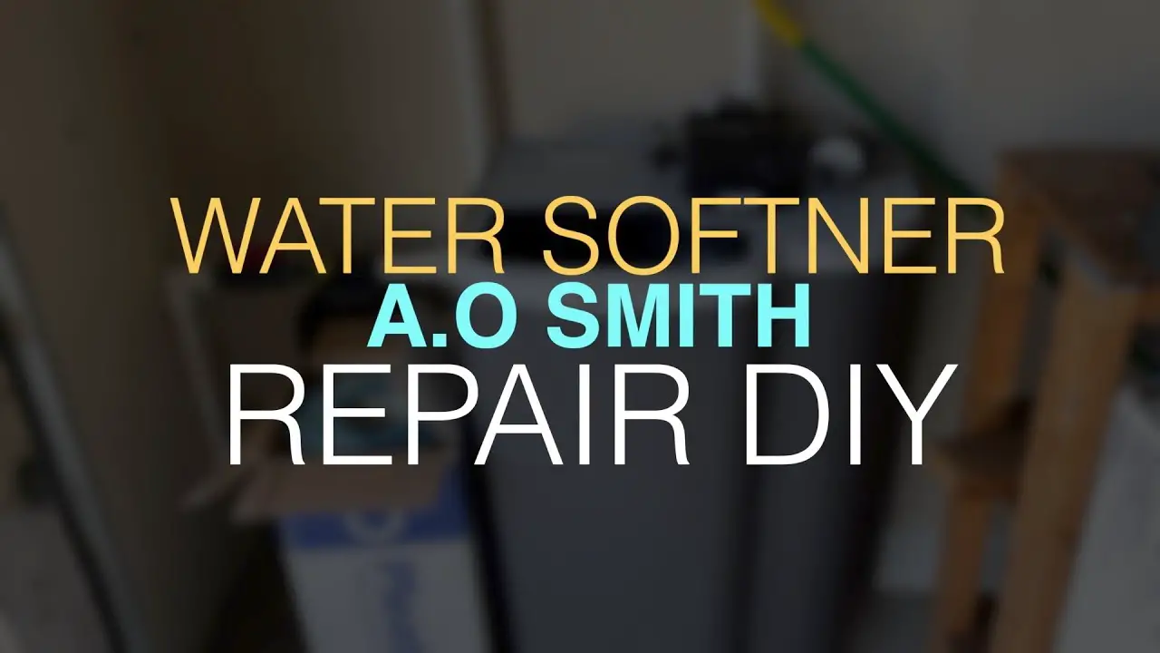 Ao Smith Water Softener Troubleshooting