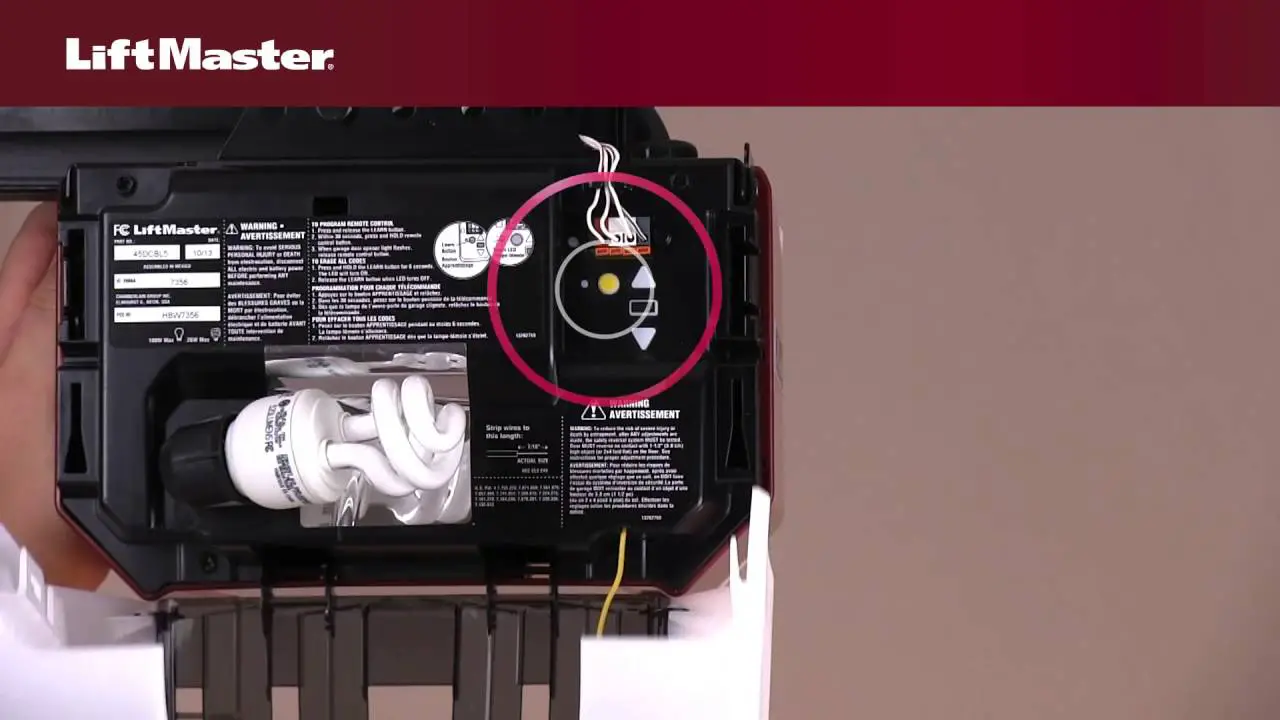 Liftmaster Formula 1 Troubleshooting