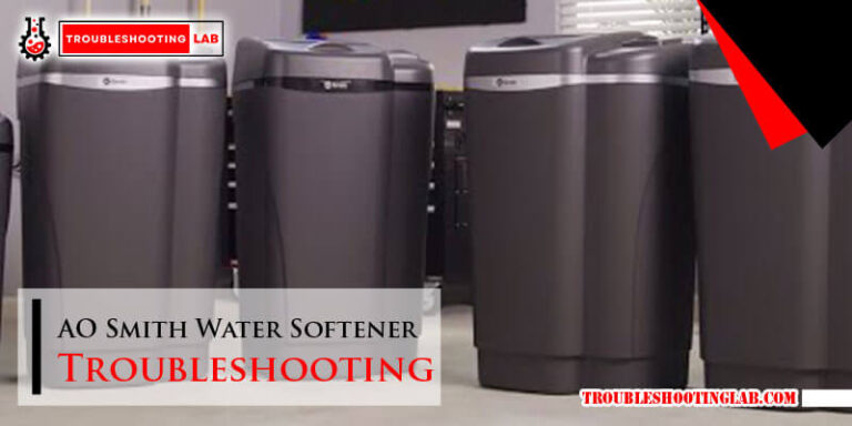 AO Smith Water Softener Troubleshooting-FI