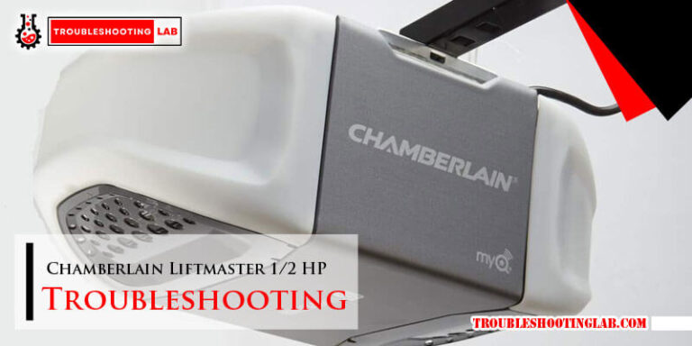 Chamberlain Liftmaster Professional 1 2 Hp Troubleshooting