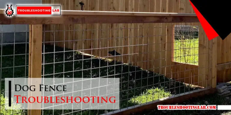 Dog Fence Troubleshooting