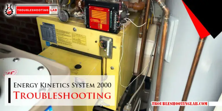 Energy Kinetics System 2000 Troubleshooting-FI