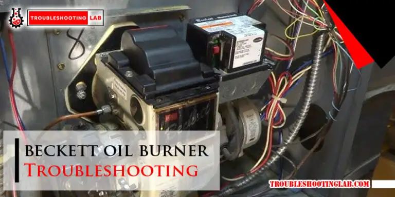 beckett oil burner troubleshooting