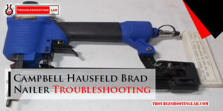 Campbell Hausfeld Brad Nailer Troubleshooting-Fi