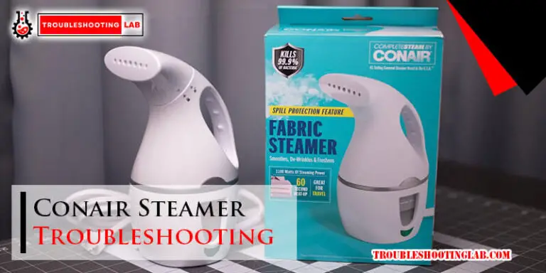 Conair Steamer Troubleshooting-Fi