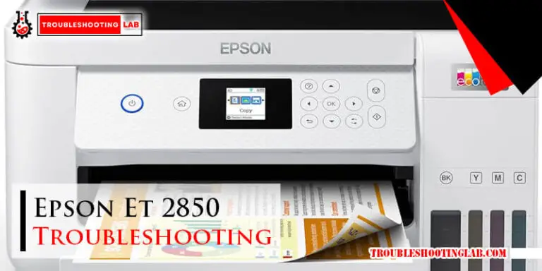 Epson ET 2850 Troubleshooting-FI