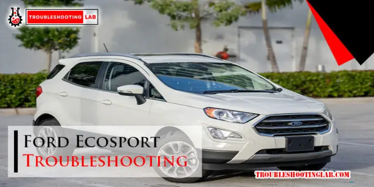 Ford Ecosport Troubleshooting-Fi