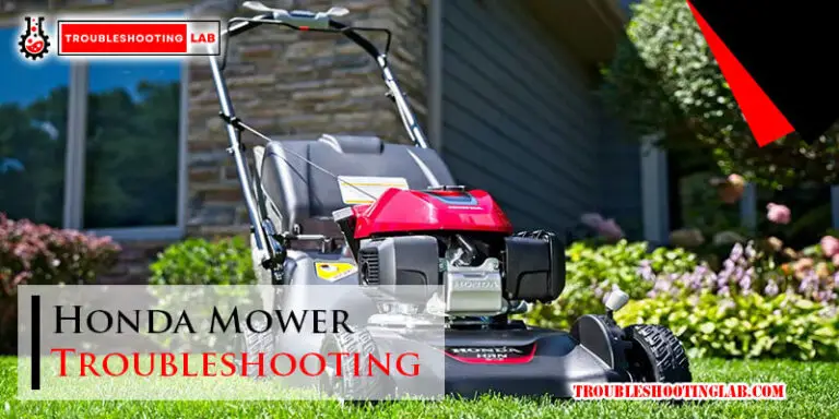 Honda Mower Troubleshooting-Fi