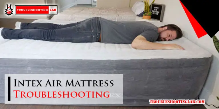 Intex Air Mattress Troubleshooting-Fi