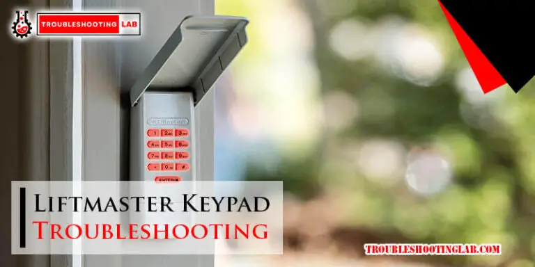 Liftmaster Keypad Troubleshooting-Fi